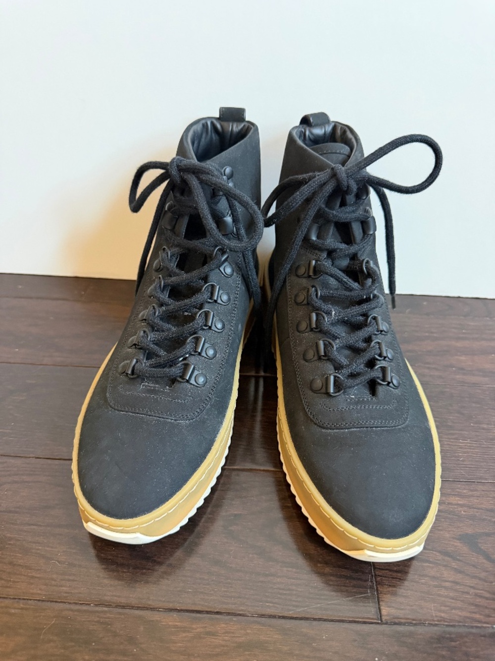 Fear of God black leather hiking sneaker- Size 37/US 7